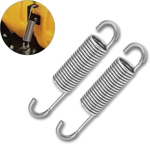 Vista 5 de 2 resortes reclinables de repuesto de acero inoxidable de 3-5/8 pulgadas para sofá reclinable, estilo gancho de cuello largo, piezas de repuesto 2