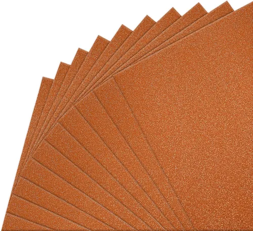 Vista 9 de FEILIBAY 20 hojas de papel de cartulina negra con purpurina, tamaño A4, para manualidades, decoraciones de cumpleaños y bodas, caja de regalo