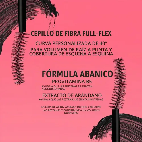 Vista 3 de Mini Benefit Fan Fest Fanning & Voluming Mascara 0.1 oz. 0.11 oz