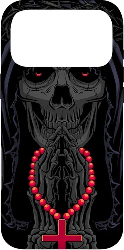 Vista 22 de La Calavera Catrina Santa Muerte - Funda para iPhone 17