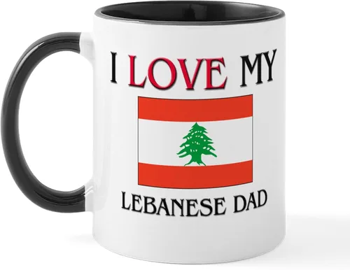 Vista 62 de CafePress #1 - Taza de café de cerámica libanesa de 11 oz (11.0 fl oz)