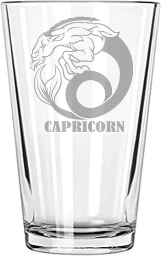 Vista 3 de Alankathy Mugs Vaso de cerveza de 16 onzas para signo del zodiaco Signo de nacimiento Acuario Aries, Cáncer Capricornio Géminis Leo Libra Piscis