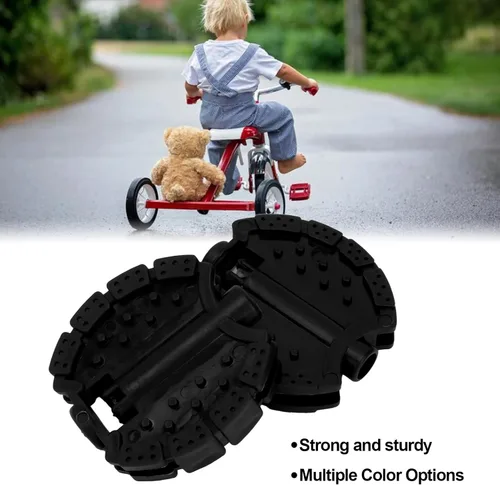 Vista 3 de Pedal de bicicleta para niños, 2 pedales de bicicleta para niños, triciclo para niños, pedales de bicicleta para niños, cochecito de bebé, rueda
