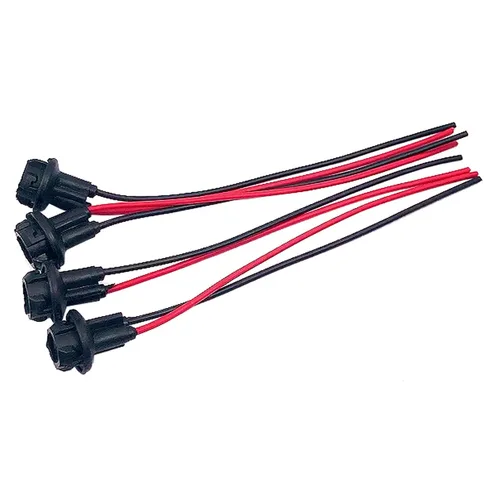 Vista 2 de FainWan T10 194 Extensión Arnés Enchufes Conectores Cableado Enchufes para Coche 4 Unids