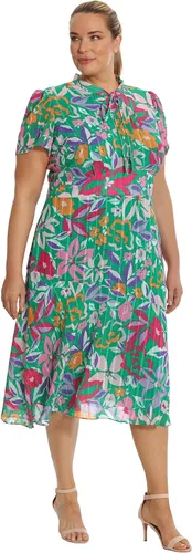 Vista 6 de Maggy London Vestido midi de manga corta con estampado floral para mujer