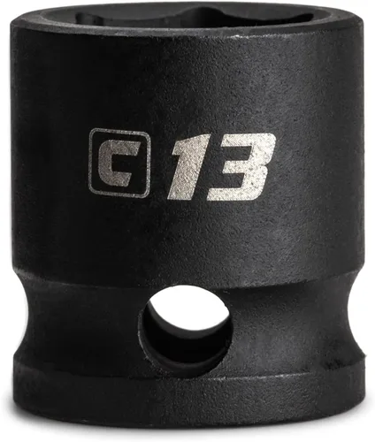 Vista 11 de Capri Tools - Llave de vaso de impacto corto de 8 mm, 3/8 pulgadas de transmisión, 6 puntos, métrica