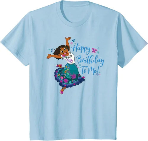 Vista 7 de Disney Camiseta Encanto Mirabel Madrigal ¡Feliz cumpleaños a mí! Negro