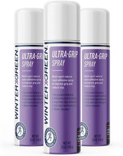 Vista 9 de Wintergreen Ultra Grip Aerosol en Spray de 3.5 Fl Oz - Adhesivo de Resina Natural, Mejora el Manejo del Balón, Recepciones de Fútbol Americano, Seda
