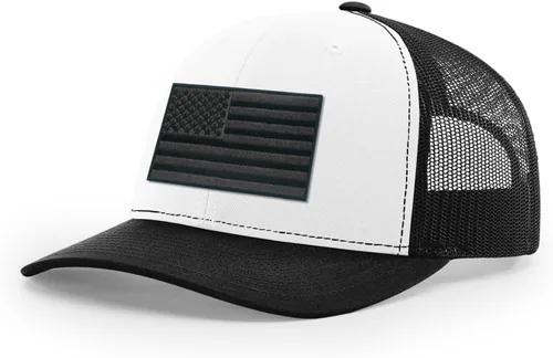 Vista 206 de Joe's USA Richardson 112 - Gorras de camionero con parche gráfico personalizado - Gorras estructuradas de cinco y seis paneles Richardson Premium