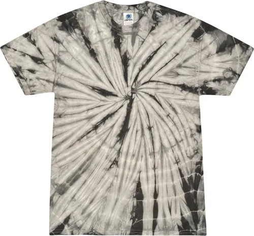 Vista 18 de Colortone Camisetas de teñido anudado de araña para hombres y mujeres, camisetas unisex de manga corta con teñido anudado para adultos Blaze