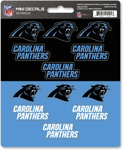 Vista 6 de FANMATS NFL - Juego de calcomanías unisex para adolescentes, mini paquete de 12