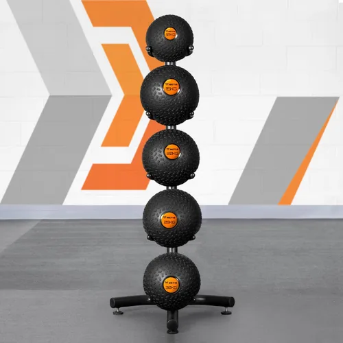 Vista 11 de METIS Pelotas de fitness [7lbs-66lbs] Construye fuerza y mejora el fitness con pelotas de golpe resistentes a rebotes, disponibles individualmente