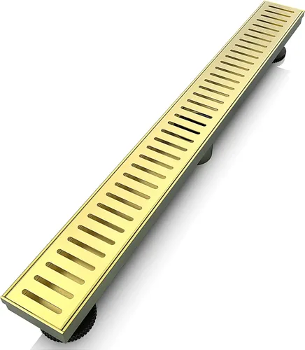 Vista 9 de WEBANG - Drenaje lineal de 12 pulgadas para ducha rectangular con accesorios, cubierta de patrón cápsula, rejilla extraíble, acero inoxidable SUS304