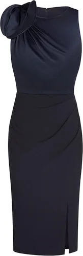 Vista 5 de Adrianna Papell Vestido corto de satén con espalda crepé para mujer