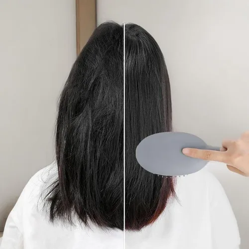 Vista 5 de Cepillo desenredante para el cabello, cerdas ultrasuaves, cepillo desenredante que se desliza por los enredos con facilidad en todo tipo de cabello