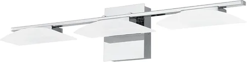 Vista 9 de EGLO Metrass - Lámpara de pared de 3 luces para baño, moderno, regulable, LED, espejo de tocador, negro mate