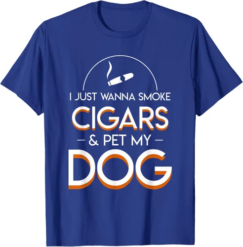 Vista 21 de Solo quiero fumar cigarros y mascotas a los amantes de los perros de mi perro, Negro, S