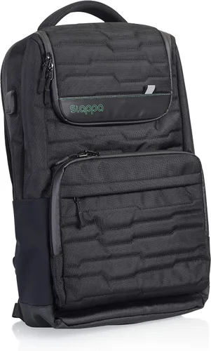 Vista 18 de Slappa Alpha Series - Mochila para laptop para videojuegos, se adapta a portátiles de hasta 15 pulgadas; azul (SL-ALPHA-LAPTOP-BP-BLU)