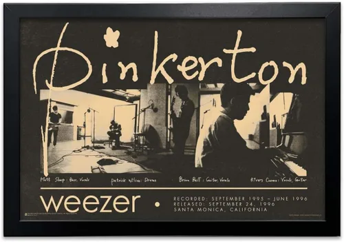 Vista 7 de Scorpio Posters Weezer - Pinkerton - Póster de grupo - 17" x 11