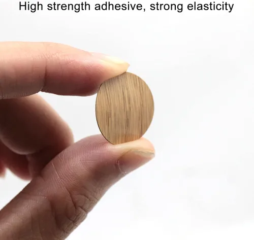 Vista 5 de Pegatinas autoadhesivas para agujeros de tornillo, tapas de cubierta de PVC, a prueba de polvo para muebles de madera, gabinete de 0.827 in, 2 Arce