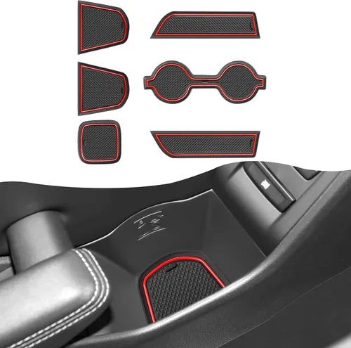 Vista 44 de SXCY Alfombrillas con ranura para puerta Toyota RAV4 2025 para Toyota RAV4 2019-2024 2025, accesorios para portavasos y portavasos 2024 2025 RAV4