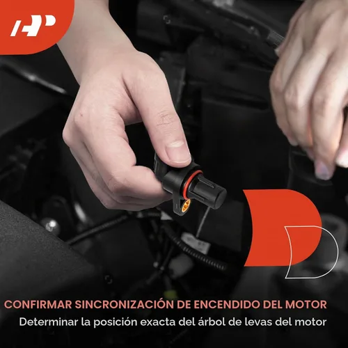 Vista 5 de A-Premium 8-PC Sensor de posición del árbol de levas y ajustador de árbol de levas Solenoide imán