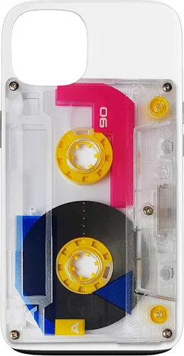 Vista 7 de iPhone 12/12 Pro Vintage Cassette Tape Retro 80s 90s Music Mixtape Case