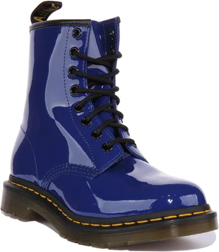 Vista 16 de Dr. Martens, Botas industriales ligeras para mujer Maple Zip con puntera de acero Negro