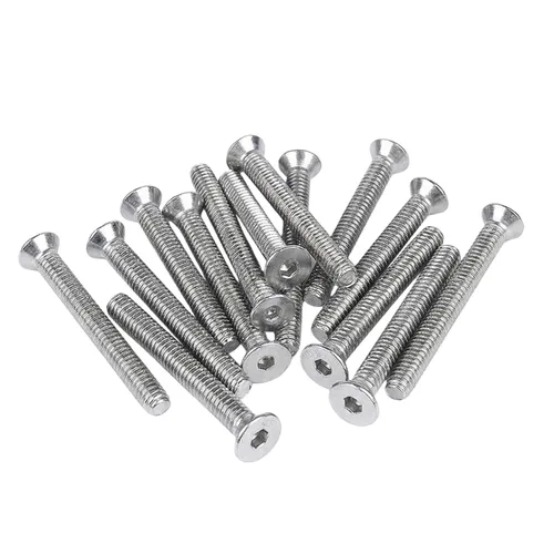 Vista 34 de Tornillos Phillips M1.6 x 4 mm avellanados de cabeza plana NACX, A2-70, tono plateado, acero inoxidable 304, 100