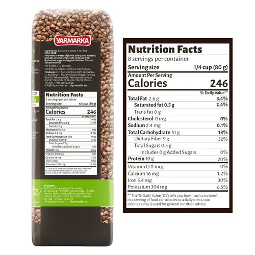 Vista 2 de Yarmarka Alforfón 24.7 oz (700g)