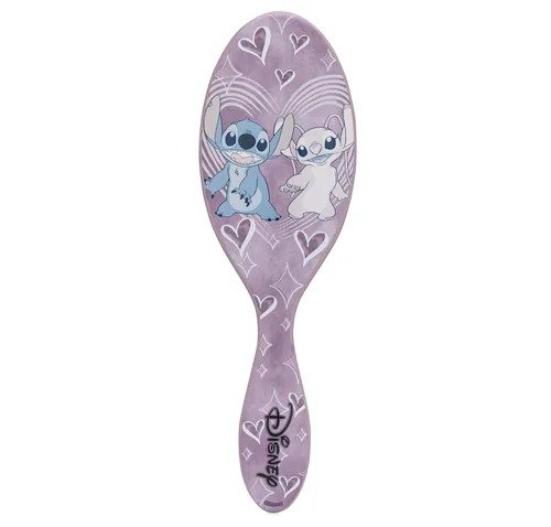 Vista 15 de Wet Brush Cepillo desenredante original para el cabello, Anna & Elsa (Disney Love), cerdas IntelliFlex ultrasuaves, cerdas desenredantes que se