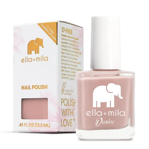 Vista 19 de ella+mila Esmalte de uñas profesional – Esmalte de uñas de secado rápido – Fórmula de larga duración y resistente al astillado