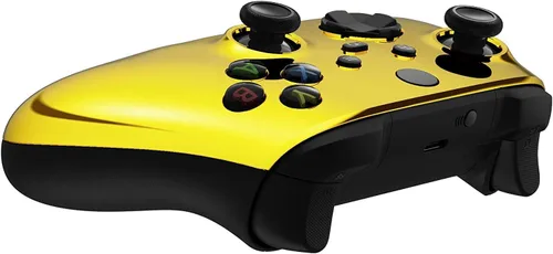 Vista 5 de Mando inalámbrico Bluetooth para Xbox One S Dorado