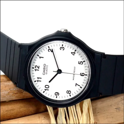 Vista 6 de Casio Colección Reloj Unisex Adultos MQ-24, Negro