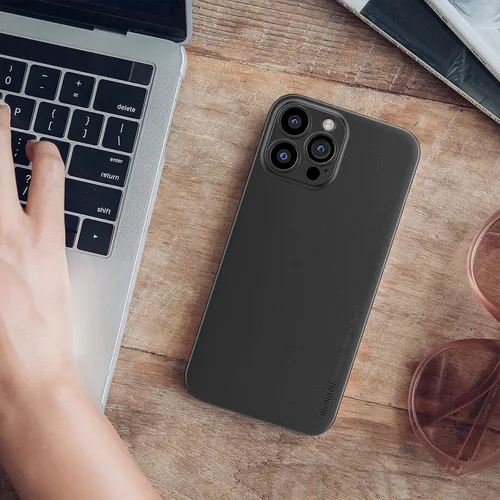 Vista 7 de memumi Versión actualizada para iPhone 13 Pro Ultra Slim 0.012 in acabado mate cubierta trasera para iPhone 13 Pro 2021 funda delgada con diseño