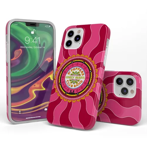 Vista 6 de Estuche Casely para iPhone 12 Pro Max Beatles Lonely Hearts Club SGT. Pepper's Clásico