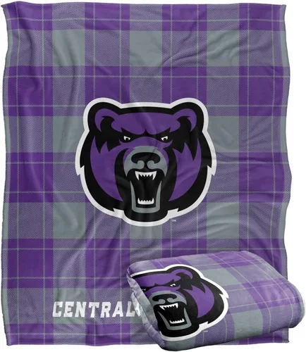 Vista 271 de LOGOVISION St John's University Campus Plaid Spirit Silky Touch Manta súper suave 36 x 58 pulgadas