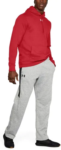 Vista 5 de Under Armour - Sudadera Hustle de vellón con capucha para hombre