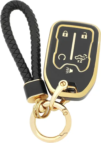 Vista 40 de Funda para Llavero de Coche Llavero Funda de Llave de TPU Suave Carcasa de Protección Portallaves Accesorios