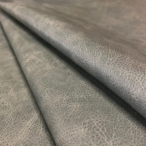 Vista 19 de Tela de tapicería de piel sintética, vinilo de cuero sintético grueso y duradero, material de bricolaje y manualidades suave al tacto, corte Azul