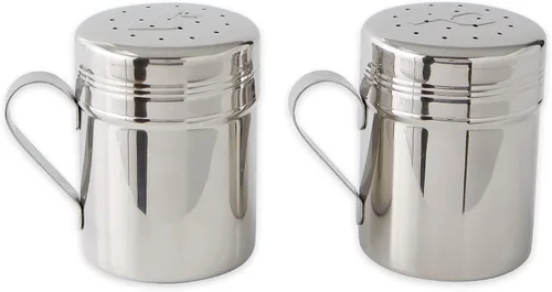 Vista 6 de RSVP International Endurance Kitchen Shaker Collection - Apto para lavavajillas, todo uso, 11 onzas, acero inoxidable