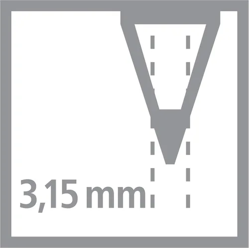 Vista 8 de Lápiz de escritura a mano - STABILO EASYgraph - Diestro - Gasolina - Paquete de 12-2B