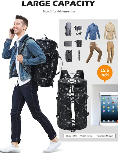 Vista 5 de GGOV Bolsas deportivas unisex para adultos
