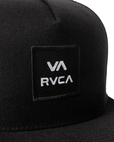 Vista 2 de RVCA Gorra de camionero ajustable Snapback para hombre
