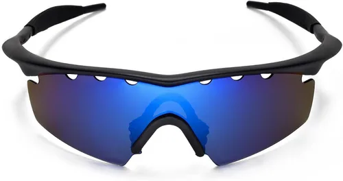 Vista 3 de Walleva - Lentes de repuesto o lentes con ventilación para gafas Oakley M Frame Strike con montura negra