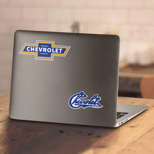 Vista 5 de Chevy Genuine Chevy Parts - Camiseta y calcomanías con letrero envejecido