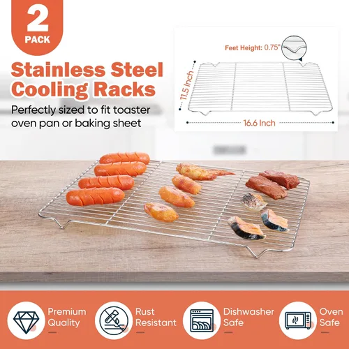 Vista 3 de Homikit - Juego de utensilios de cocina de silicona y estante de enfriamiento, 15 piezas de utensilios de cocina con soporte para utensilios