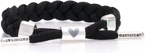 Vista 10 de Rastaclat Pulseras trenzadas de amor y parejas para mujeres y hombres – Colección I Love U Pulseras apilables ajustables trenzadas a mano Gran