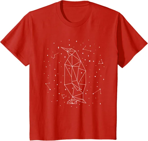 Vista 3 de Sternbild Penguin Constellation Emperor Sea Bird Penguin Camiseta Negro