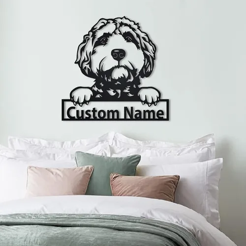 Vista 67 de zouwii Letrero de metal personalizado para perro Airedale Terrier Letrero de metal personalizado Airedale Terrier Airedale Terrier divertido